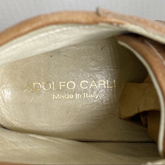 Men’s Adolfo Carli High Top Leather Sneakers 9.5 - Picture 5 of 9